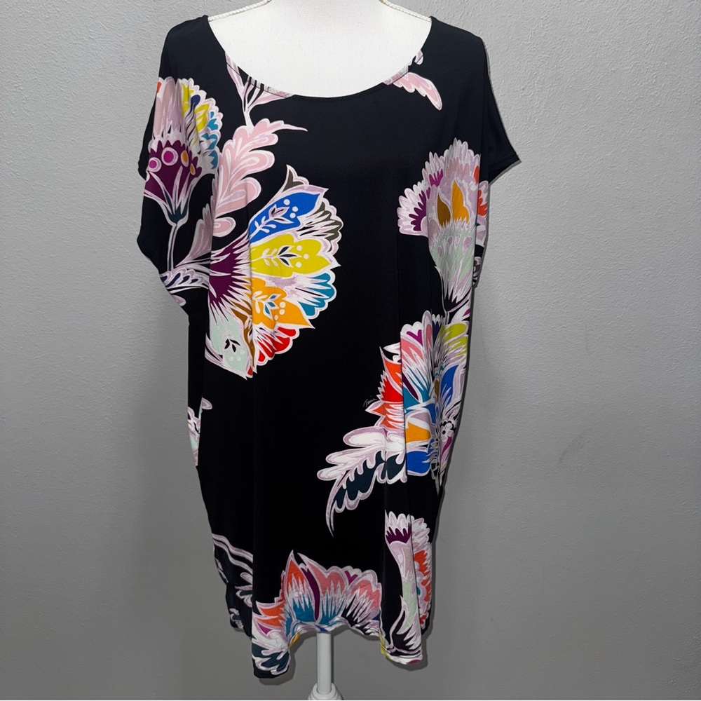TRINA TURK Seychelles Tunic Swim Cover Up Dress size S M L Resort Vacation